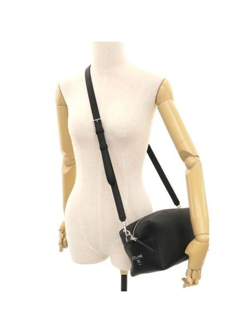 Celine Messenger Bag Take Away Smooth Scarf Skin - Picture 9 of 9